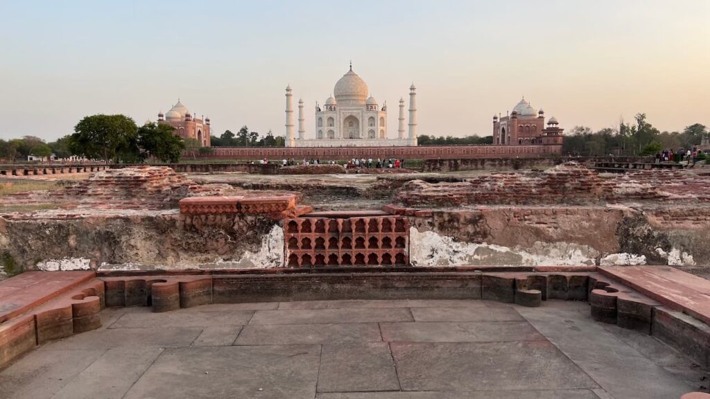 View of Taj Mahal